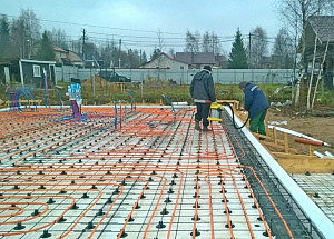 Изготовление фундамента финская плита на ул. Ильича